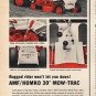 1965 AMF Mow-Trac Ad "Rugged rider"
