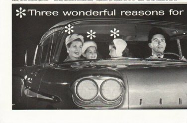 1958 Guide Headlamps Ad "Three wonderful reasons"
