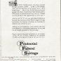 1963 Prudential Federal Savings Ad "Thank You."
