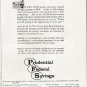 1963 Prudential Federal Savings Ad "Thank You."