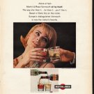 1965 Martini & Rossi Ad "Alone at last"