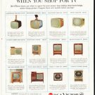1958 RCA Victor Ad "Take this value"