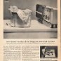 1963 General Electric Washing Machine Ad "Mini-Basket"