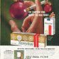 1958 Tareyton Cigarettes Ad "marks the real thing"