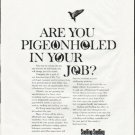 1965 Snelling and Snelling Ad "Pigeonholed"