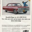 1965 Chevrolet Chevelle Ad "new style" ~ (model year 1965)