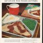 1961 Swanson TV Dinner Ad "tender turkey"