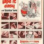1948 Scotch Tape Ad "Tape it easy"