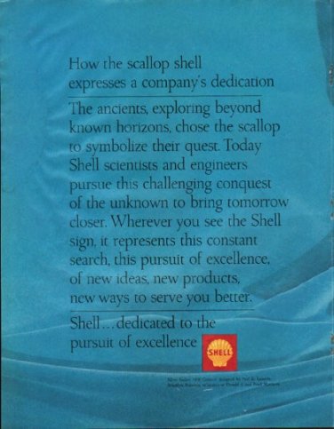 1965 Shell Oil Ad "scallop shell"