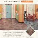 1958 Kentile Floors Ad "Today's Smartest"
