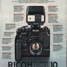 1980 Ricoh Camera Ad "KR-10 Automatic"