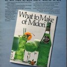 1980 Midori Ad "Send out for drinks."