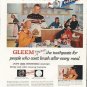 1958 Gleem Toothpaste Ad "Today as ever"