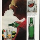 1965 Sprite Soda Ad "tart and tingling"