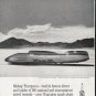 1963 Champion Spark Plugs Ad "Mickey Thompson"