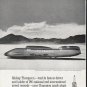 1963 Champion Spark Plugs Ad "Mickey Thompson"