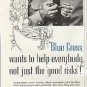 1961 Blue Cross Ad "help everybody"