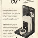 1948 Dryad Deodorant Ad "Yours Free"