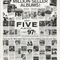 1963 Capitol Record Club Ad "Million Seller"