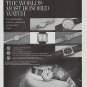 1965 Longines-Wittnauer Watch Ad "The World's Most Honored Watch"