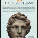 1980 Legacy of Alexander Article ~ Relics from Ancient Greece