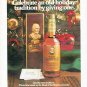 1979 Old Grand-Dad Whiskey Ad "old holiday tradition"