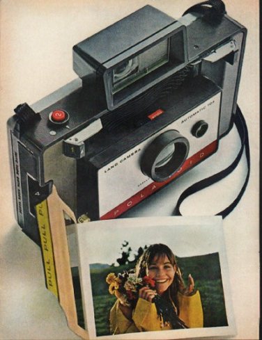 1965 Polaroid Ad "economy model"