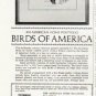 1964 Birds of America Ad ~ An American Home Portfolio