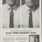 1958 Arrow Shirt Ad "Iron-Cheater"