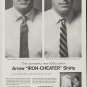 1958 Arrow Shirt Ad "Iron-Cheater"