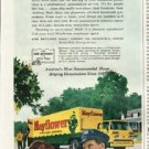 1961 Mayflower Movers Ad "We moved by Mayflower"