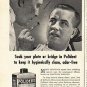 1948 Polident Denture Cleaner Ad "False Teeth?"
