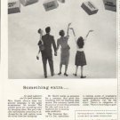 1961 The Premium Service Company Ad "Something extra"