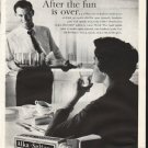 1961 Alka-Seltzer Ad "After the fun"
