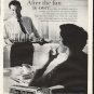 1961 Alka-Seltzer Ad "After the fun"