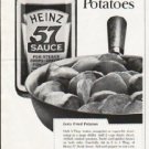 1963 Heinz Steak Sauce Ad "cook more flavor"