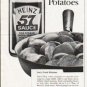 1963 Heinz Steak Sauce Ad "cook more flavor"