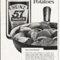 1963 Heinz Steak Sauce Ad "cook more flavor"
