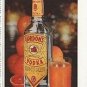 1958 Gordon's Vodka Ad "never overshadows"