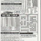 1965 Northwest Memorial Hospital Ad "200 Chances To Win"