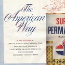 1961 American Motor Oil Ad "The American Way"