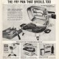 1961 Westinghouse Ad "fry pan that broils"