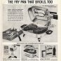 1961 Westinghouse Ad "fry pan that broils"