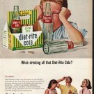 1965 Diet-Rite Cola Ad "Who's drinking"