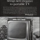 1963 Philco Television Ad "Town & Country"
