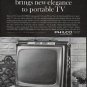 1963 Philco Television Ad "Town & Country"