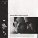 1965 De Beers Diamond Ad "ever-growing love"