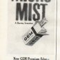 1961 Gem Razor Ad "Micro Mist"