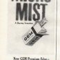 1961 Gem Razor Ad "Micro Mist"