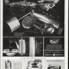 1965 General Electric Ad "get the coffee maker cleaner"